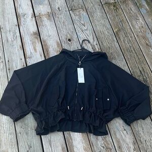 Dance & Marvel Black Utility Jacket